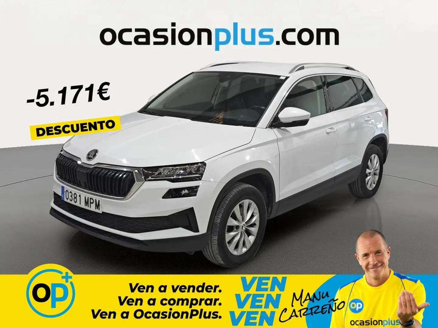 Skoda Karoq 2.0TDI Adblue Selection 85kW Blanco - 1