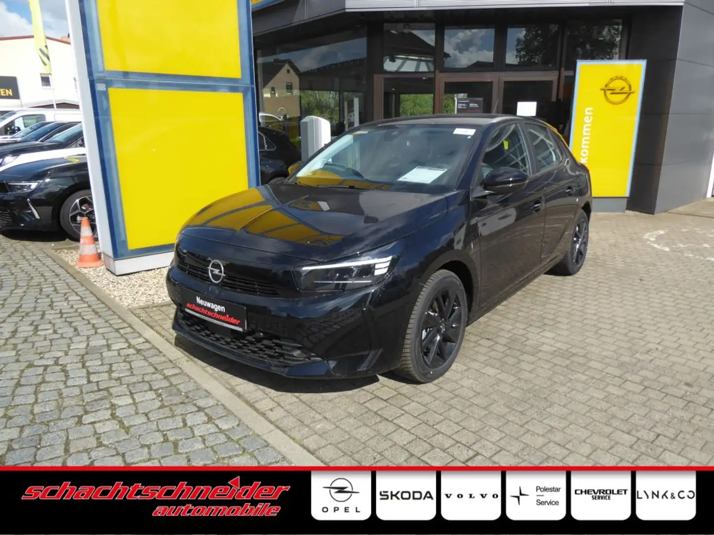 Opel Corsa 1.2 Direct Injection Turbo Automatik (F) Schwarz - 1