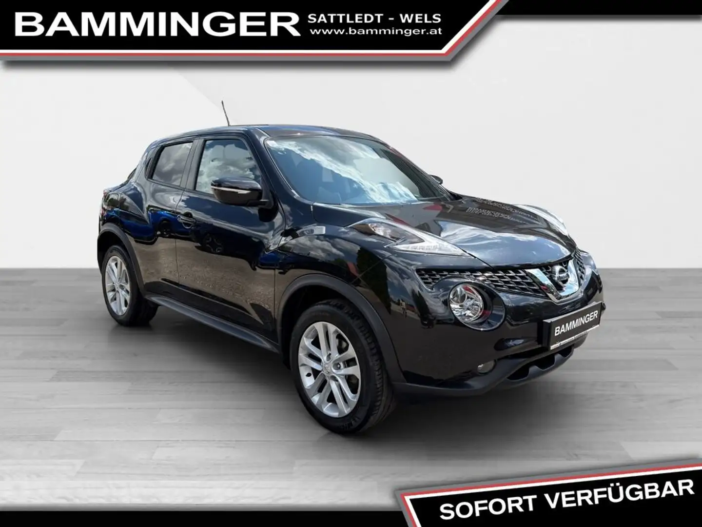Nissan Juke 1,6 Acenta Aut. ''inkl. Navigation'' Schwarz - 1