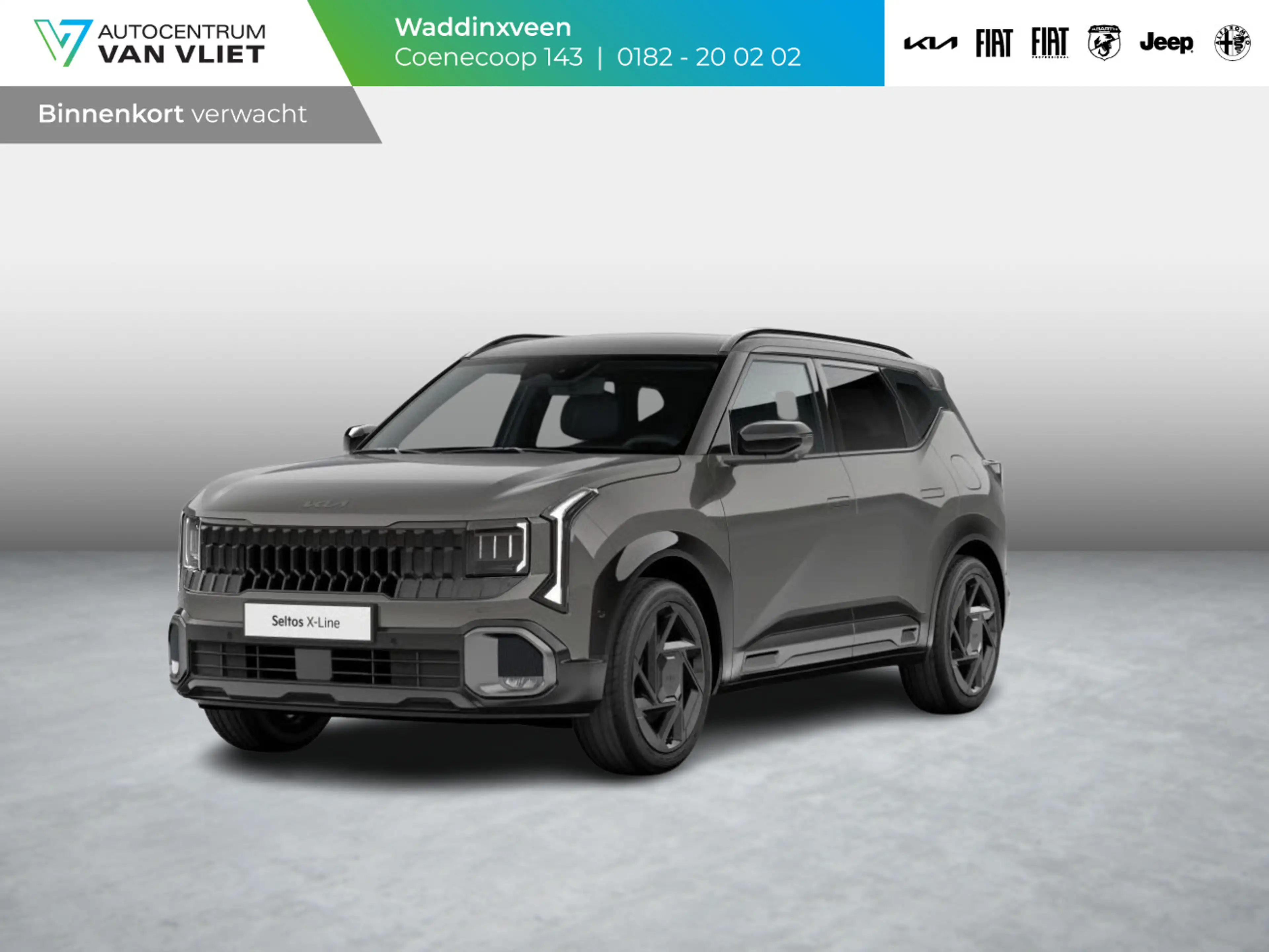Kia Seltos 1.6 GDi Hybrid X-Line Launch Edition | Actieprijs*