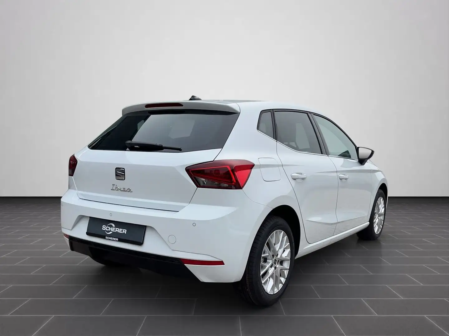 SEAT Ibiza Xcellence 1,0 TSi 6-Gang. Navi Weiß - 2