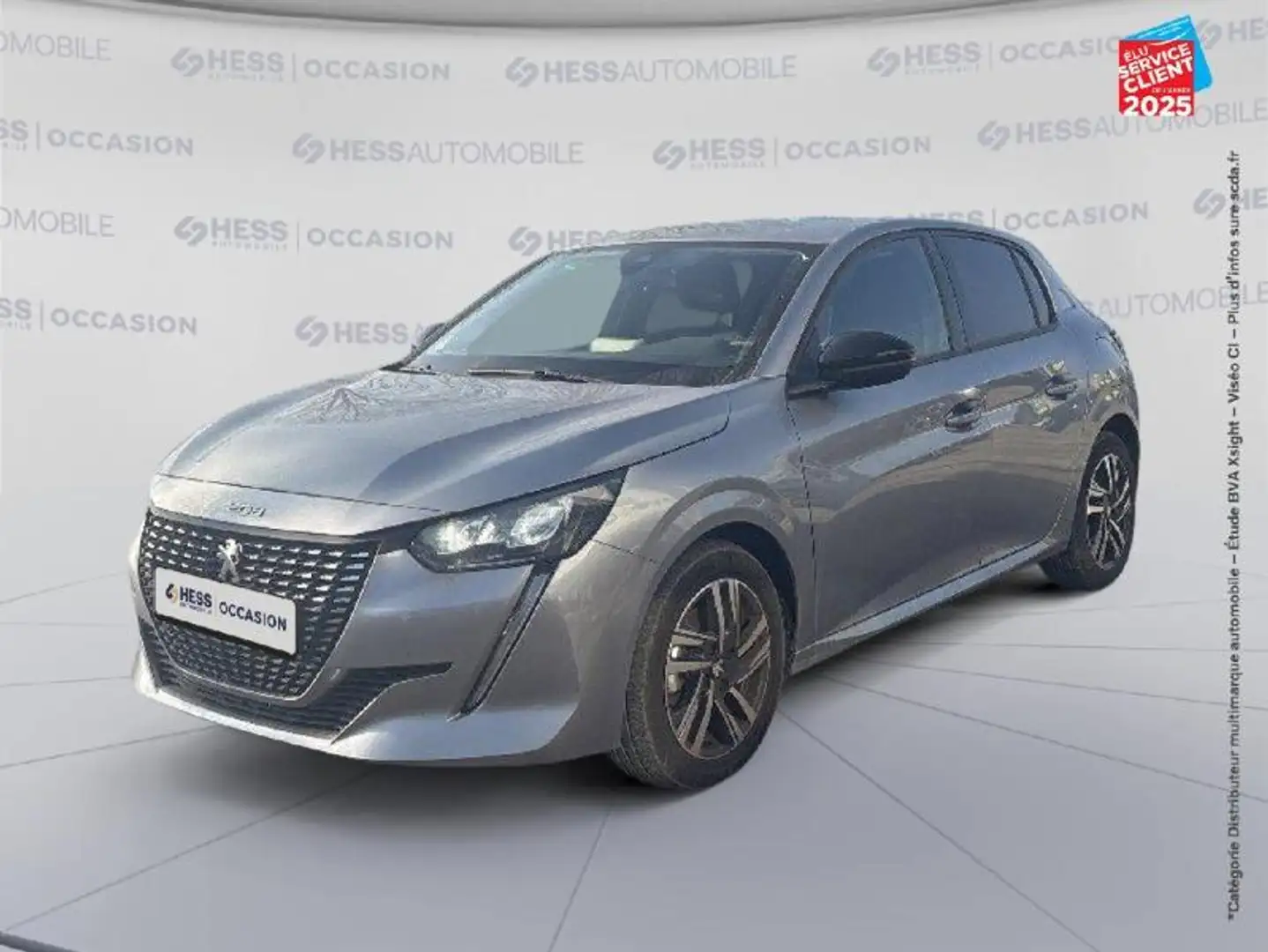 Peugeot 208 1.2 PureTech 100ch S/S Allure EAT8 GPS Radar AR Ca Gris - 1