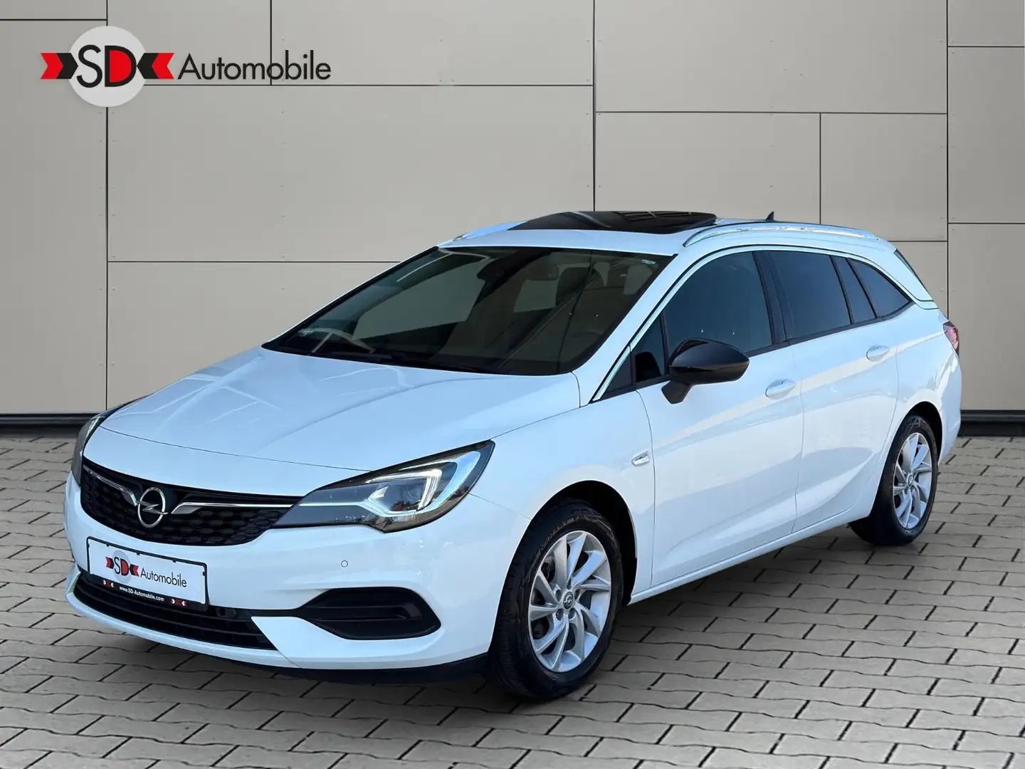 Opel Astra K ST Elegance E6d GSD LED Navi-Pro AHK Blanc - 1