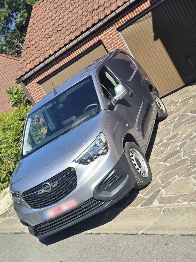 Opel Combo TVA DÉDUCTIBLE / 3 PLCS / LONG CHASSIS / GPS Zilver - 2