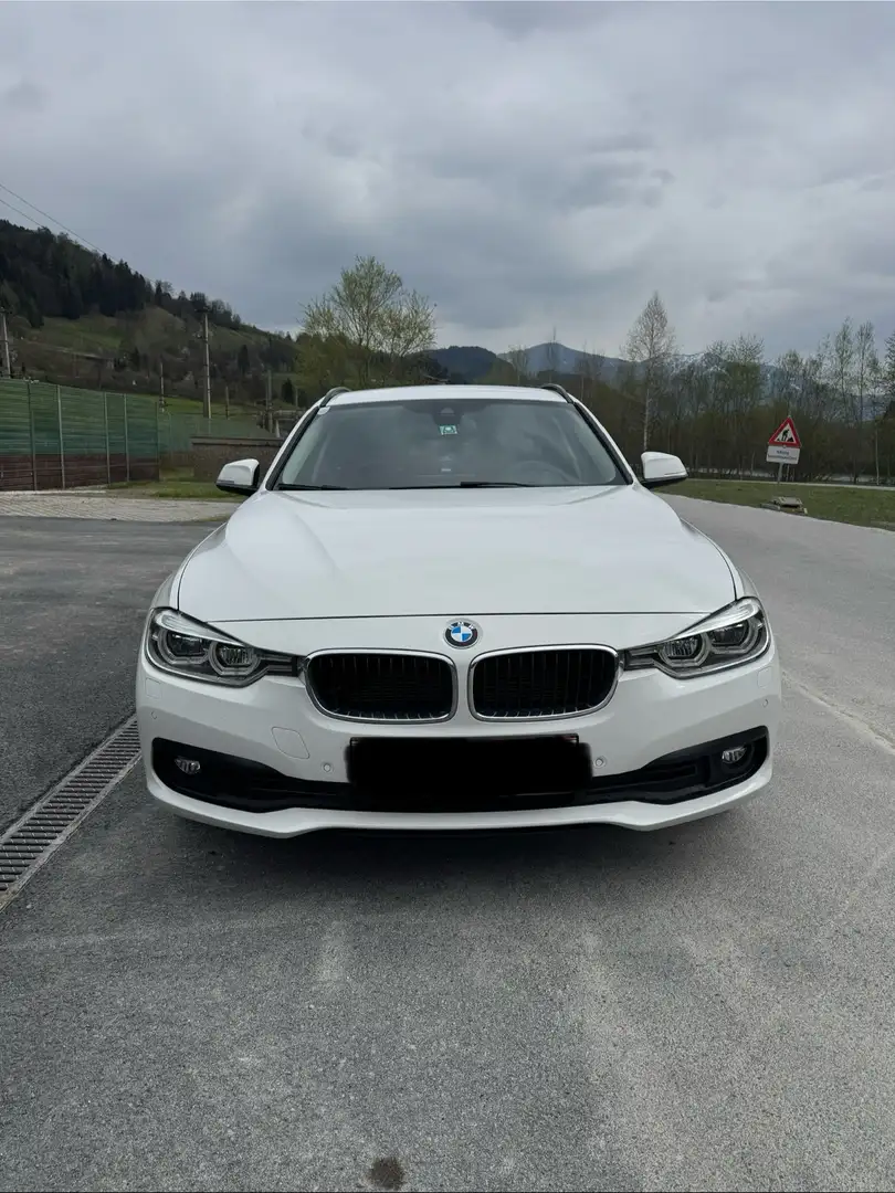 BMW 320 320d xDrive Touring Aut. **Facelift**Allrad** Weiß - 2