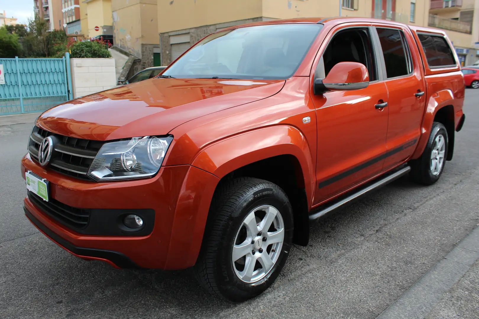 Volkswagen Amarok Amarok DC 2.0 bitdi Canyon 4motion perm. 180cv Arancione - 1