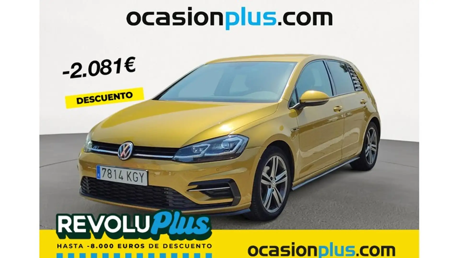 Volkswagen Golf 2.0TDI Sport DSG7 110kW Jaune - 1