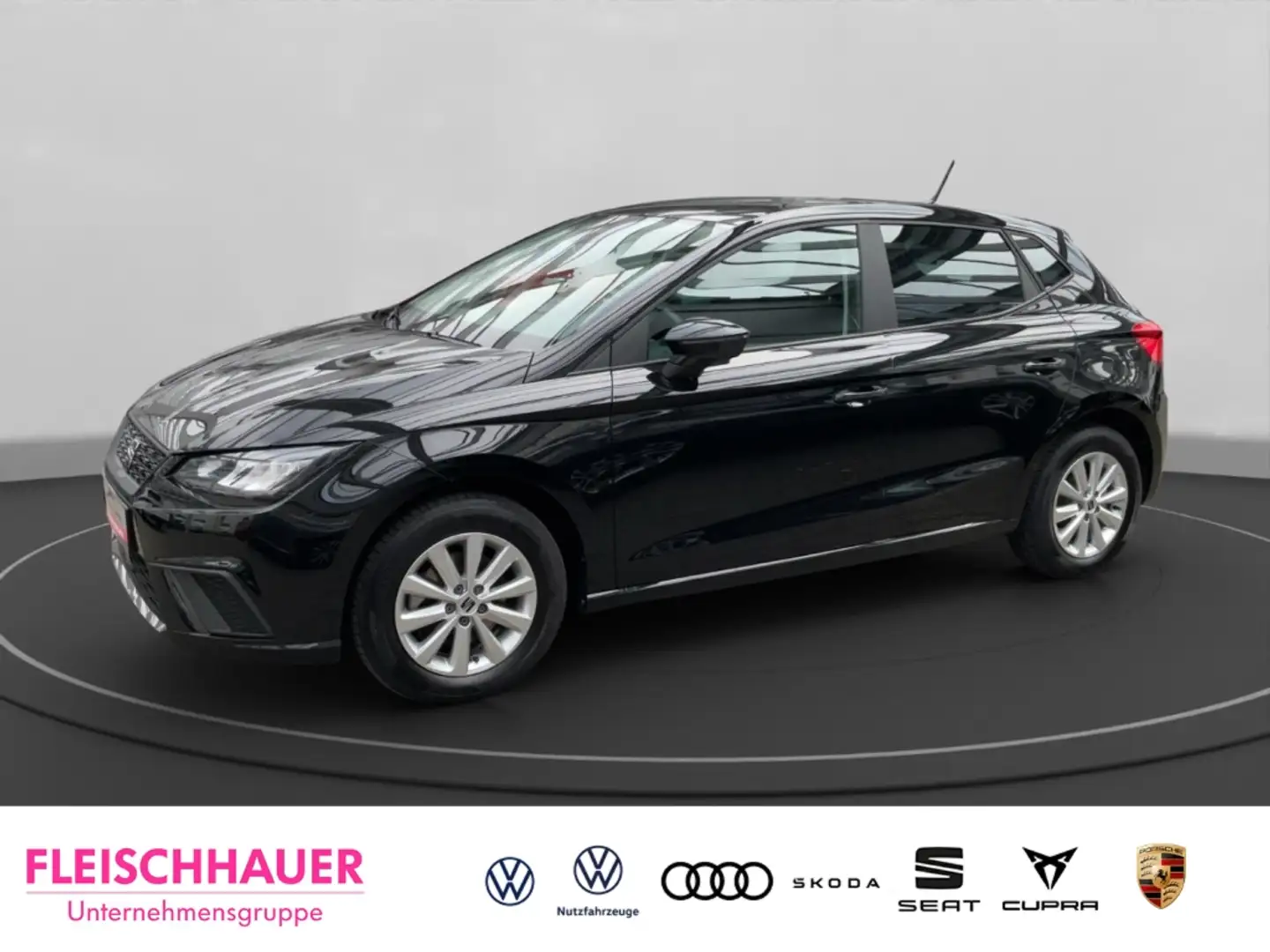 SEAT Ibiza 1.0 TSI Digitales Cockpit LED ACC SHZ Keyless Entr Schwarz - 1