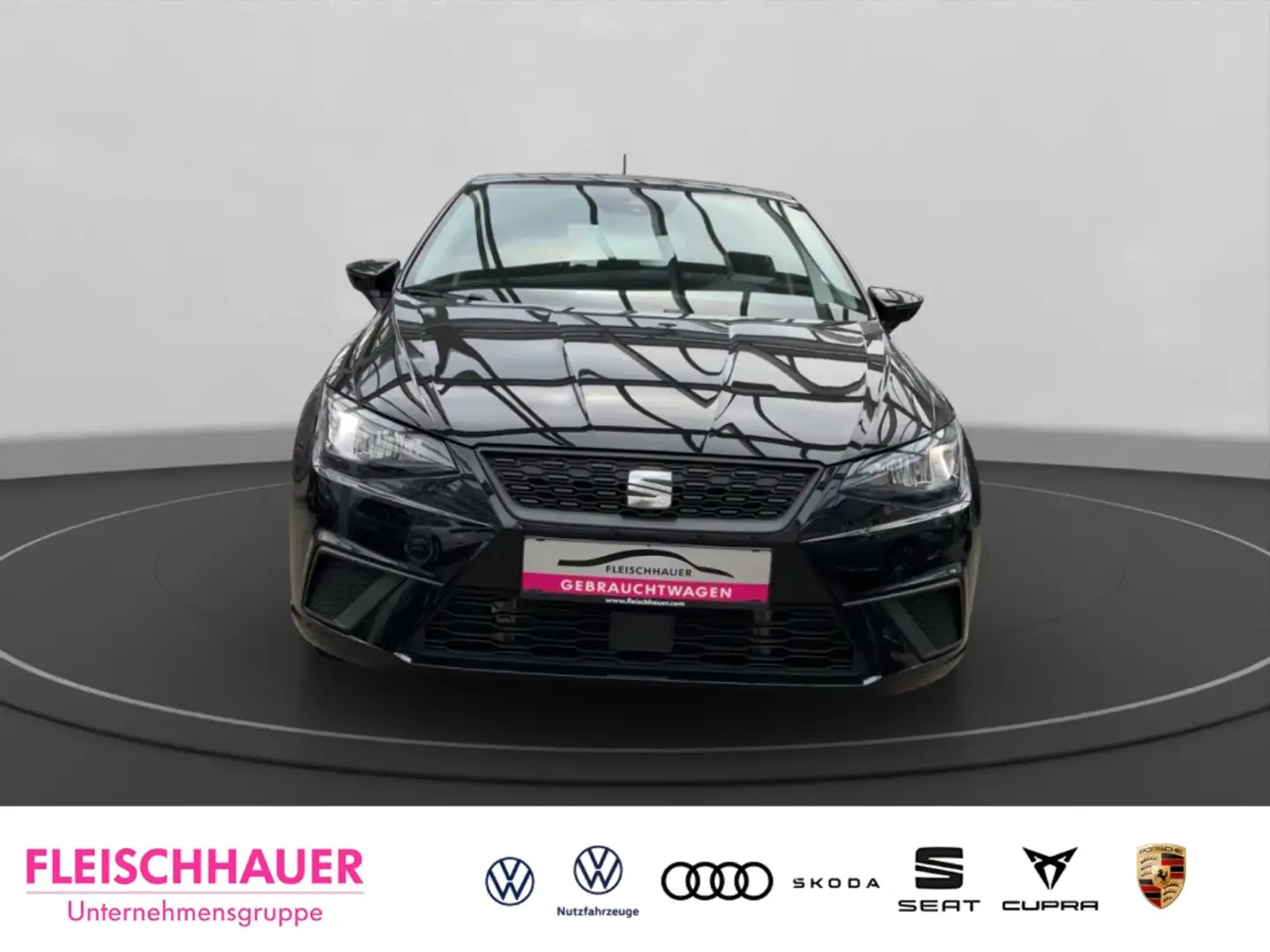 SEAT Ibiza 1.0 TSI Digitales Cockpit LED ACC SHZ Keyless Entr Schwarz - 2