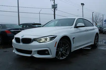 White 2018 BMW 4 Series 430i xDrive Gran Coupe AWD Sedan All-Wheel Drive Automatic