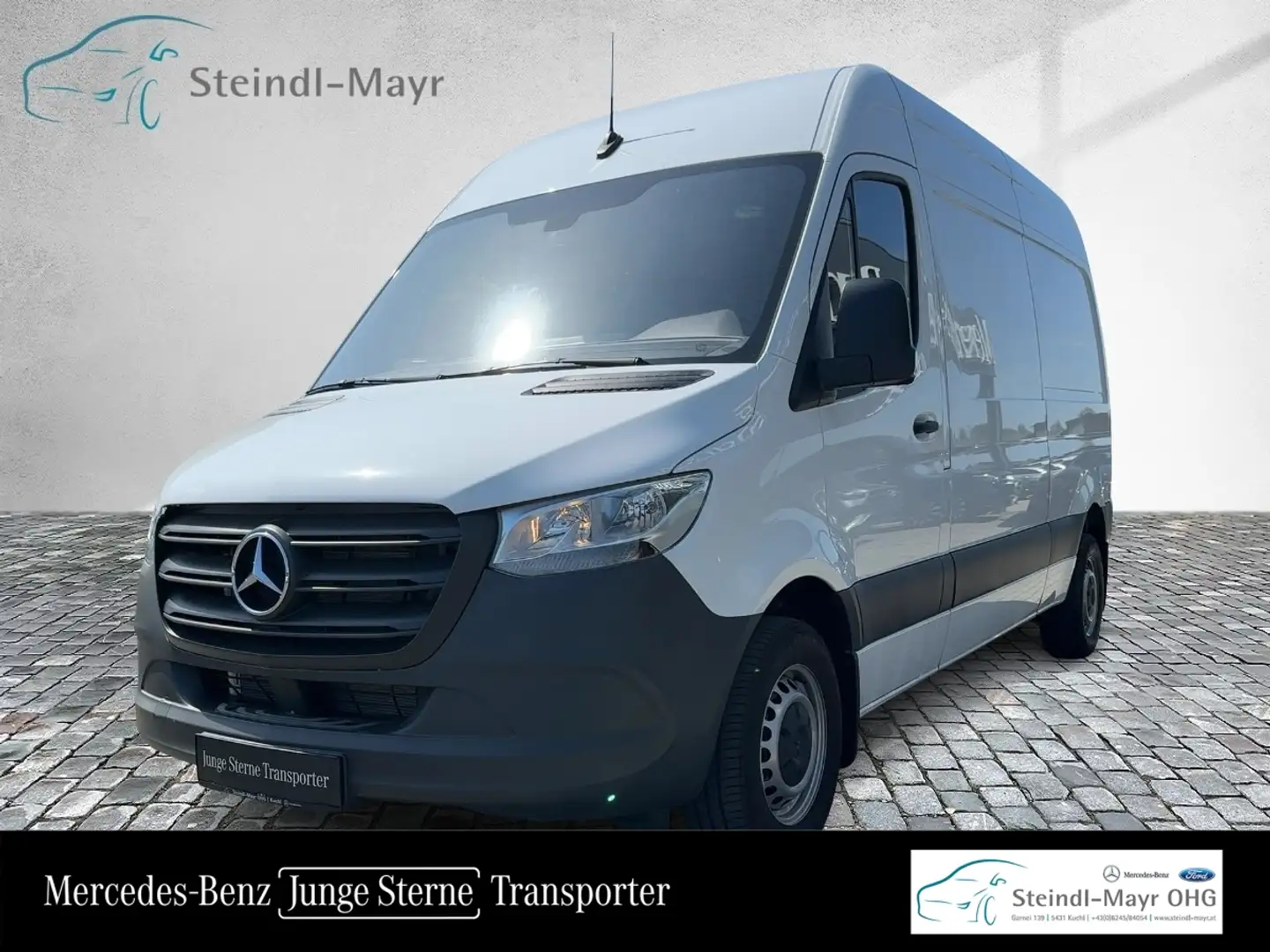 Mercedes-Benz Sprinter 215 CDI Kasten Hochdach Standard RKam Weiß - 1