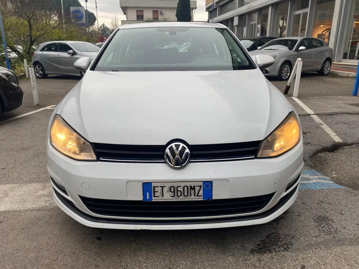 Volkswagen Golf Golf VII 2013 3p 1.6 tdi Comfortline Blanc - 2