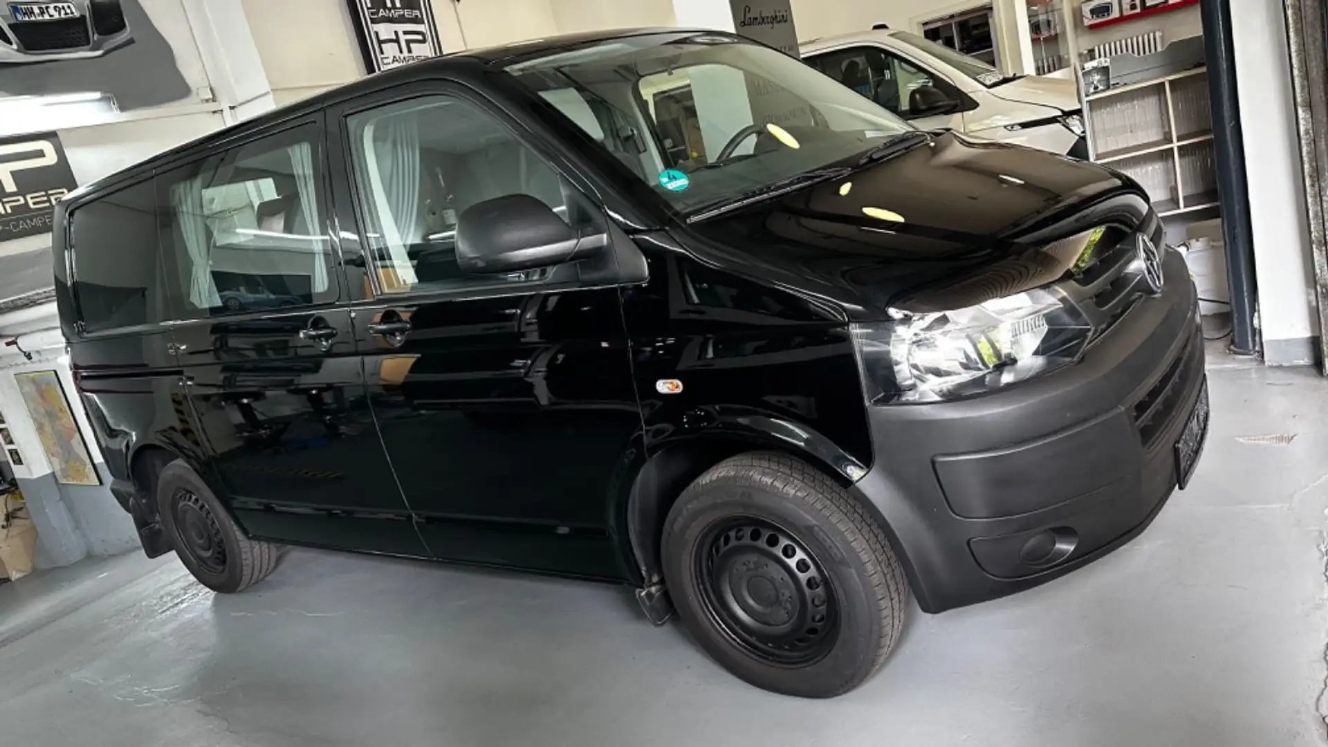 Volkswagen VW T5 HP-Camper  4 Sitzer Solar kein California Schwarz - 1