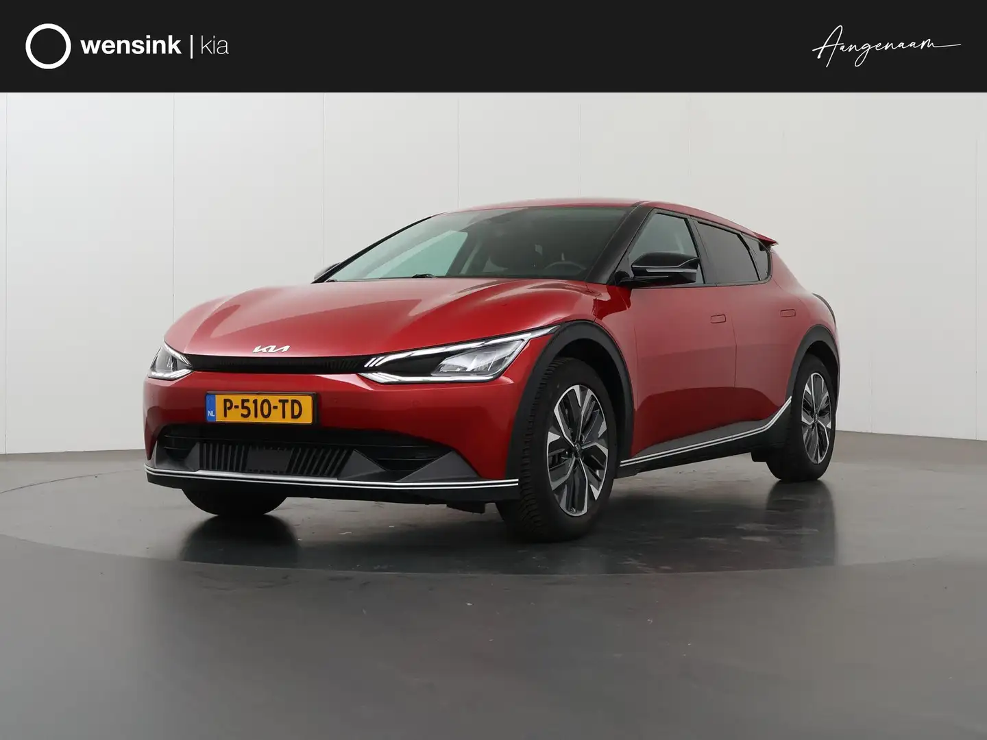 Kia EV6 Air 58 kWh | Trekhaak | Navigatie | Parkeercamera Rosso - 1