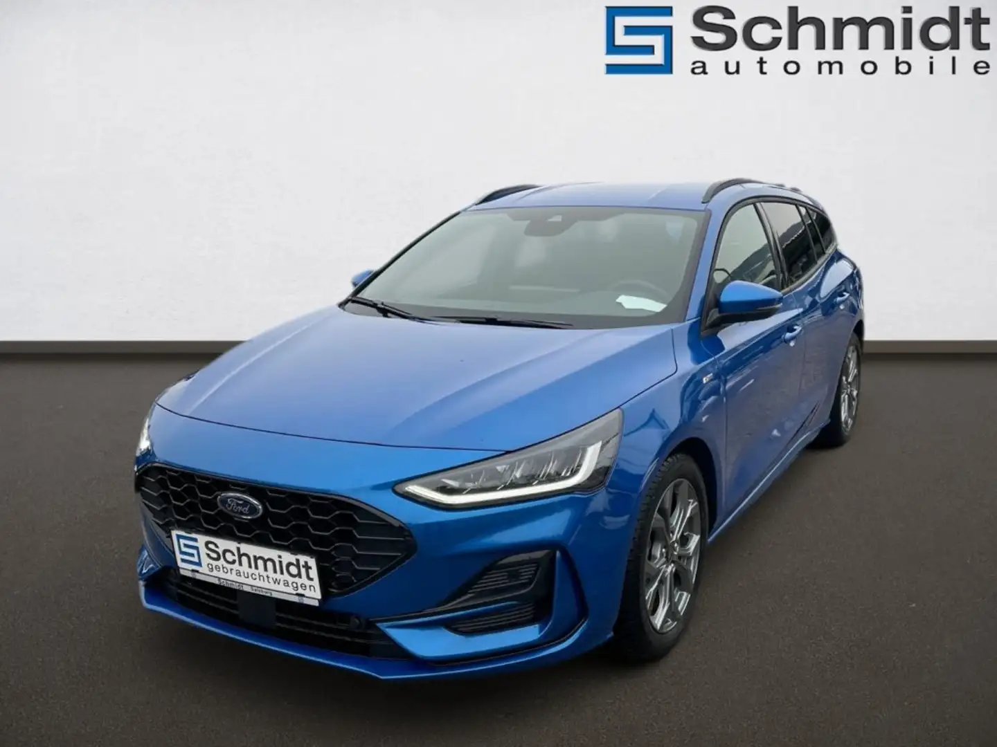 Ford Focus Turnier 1,5 EcoBlue ST-Line Aut. Blau - 1