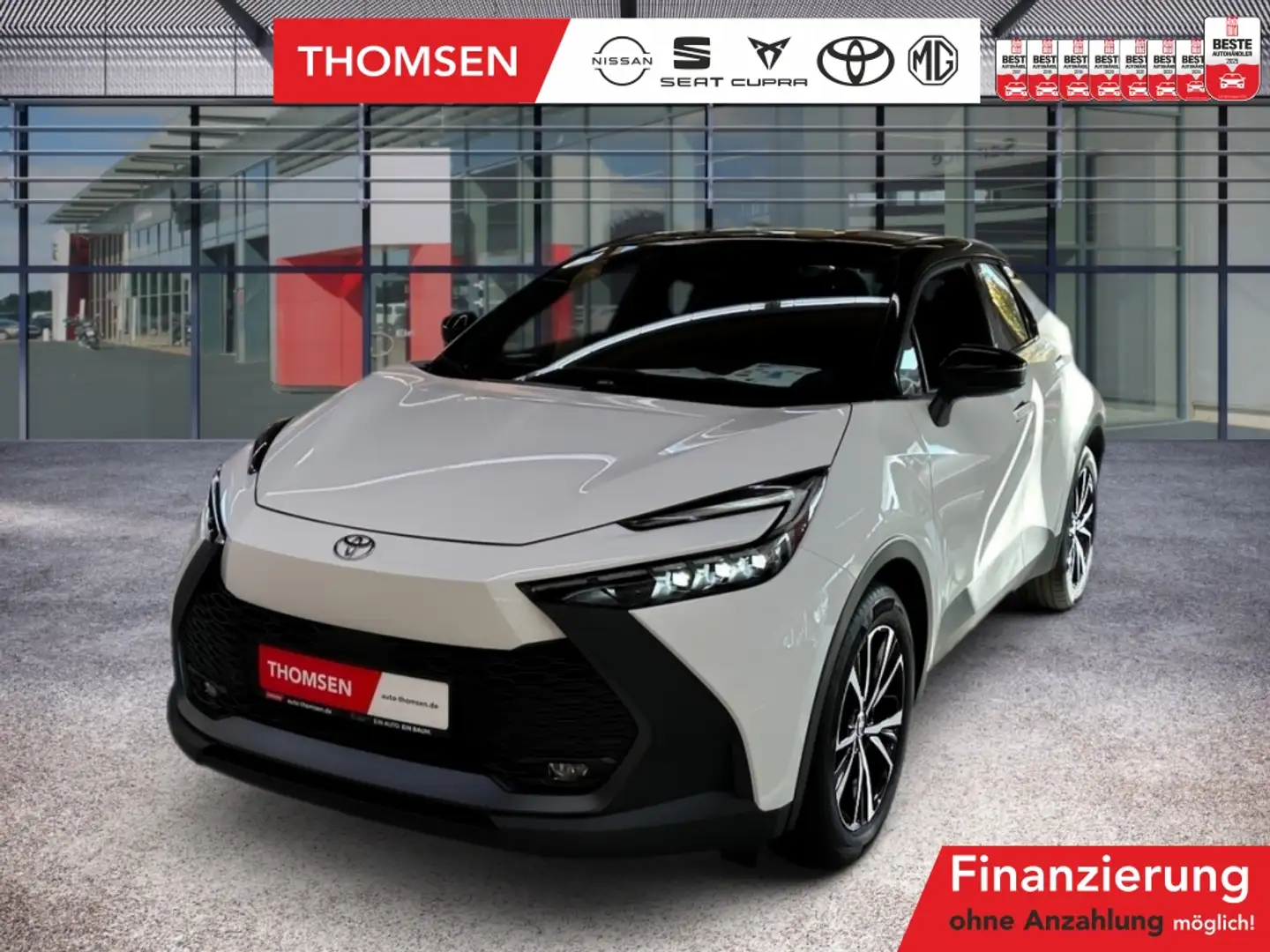 Toyota C-HR 2.0 Plug-in Hybrid FWD Team Deutschland Blanc - 1