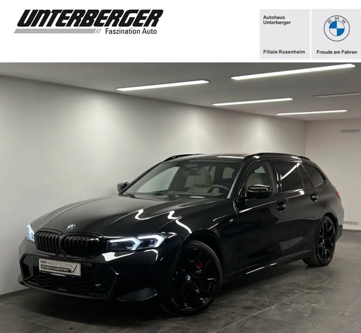 BMW 320 d xDrive Touring M Sportpaket Pro Pano. DAB LED AH Schwarz - 1