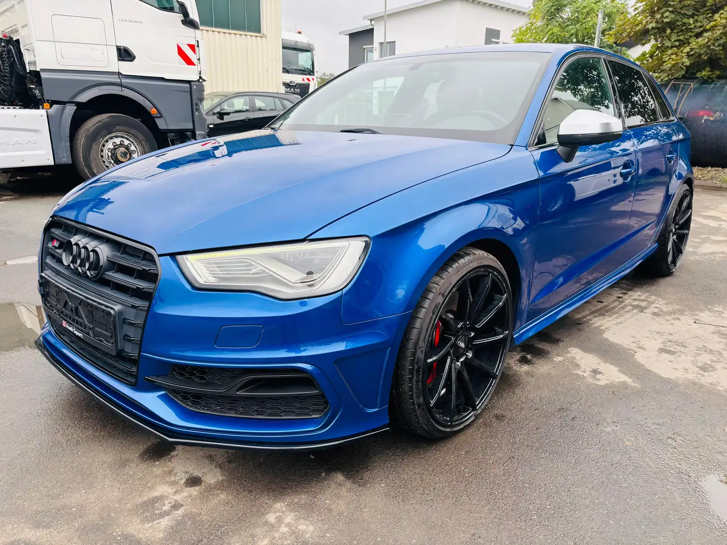 Audi S3 Audi S3 Sportback Quattro ABTPowerS HJS/SportAbgas Blau - 1