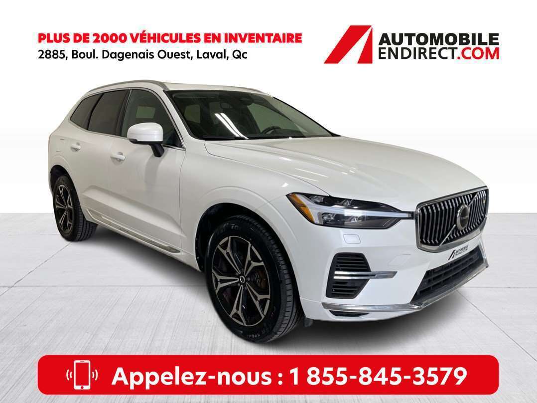 2022 Volvo XC60 T8 Inscription Expression eAWD Cuir Toit Pano GPS