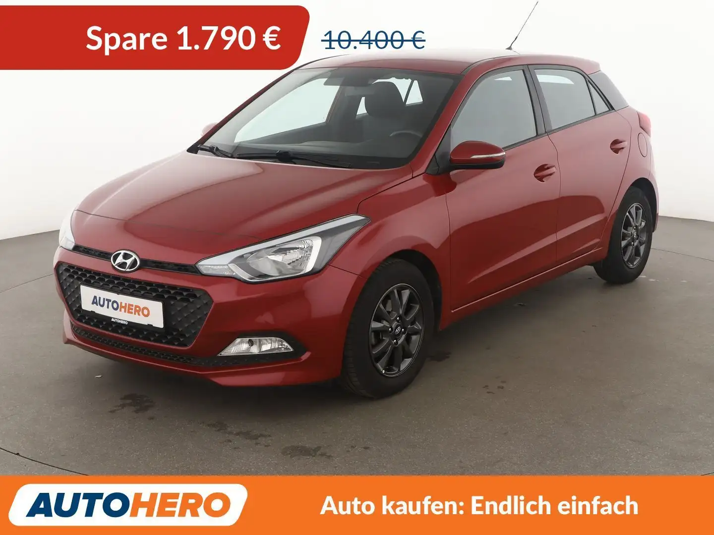 Hyundai i20 1.2 YES!*SHZ*KLIMA*GARANTIE* Rouge - 1