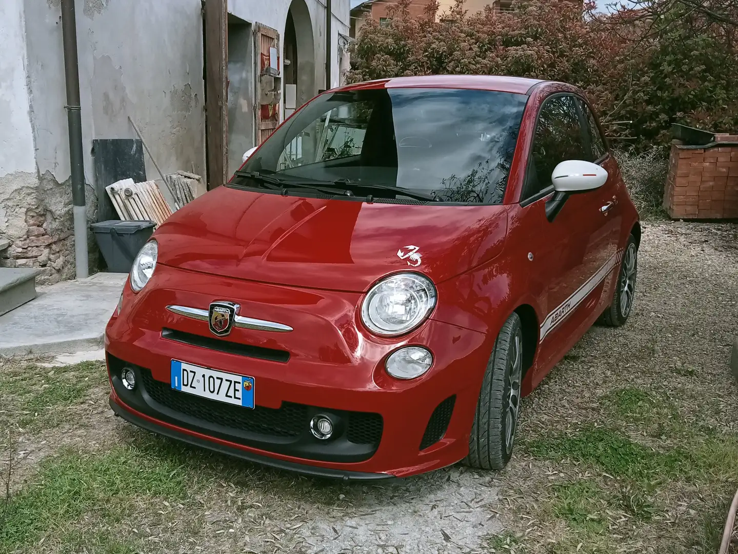 Abarth 500 1.4 turbo Rosso - 1