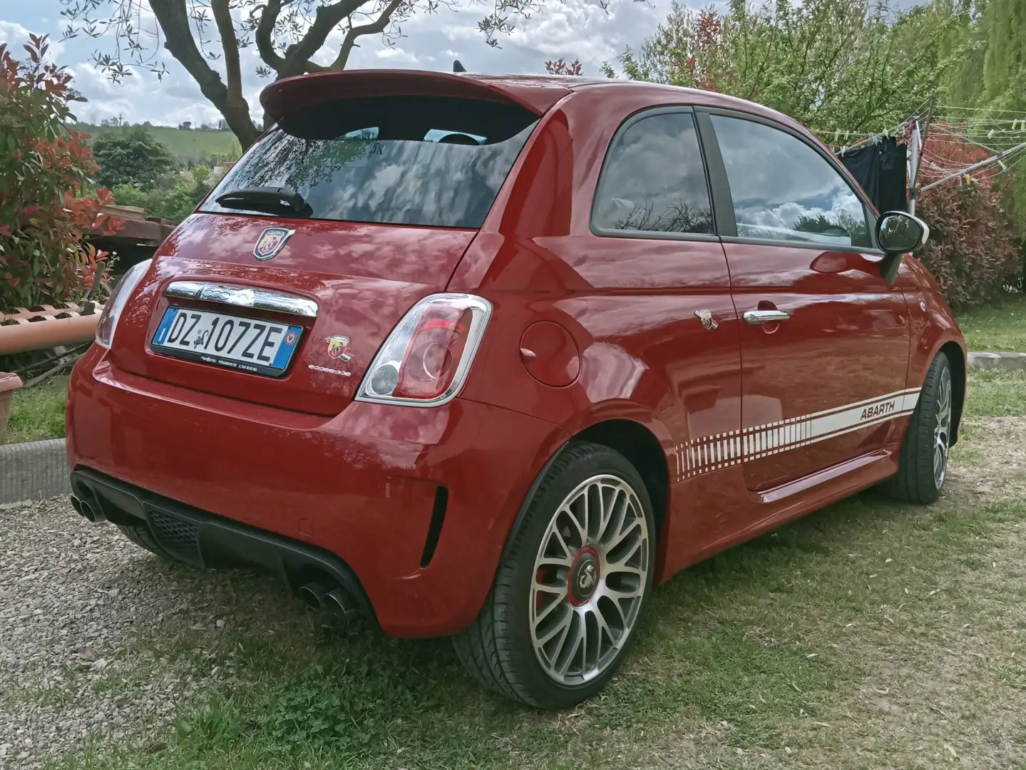 Abarth 500 1.4 turbo Rosso - 2