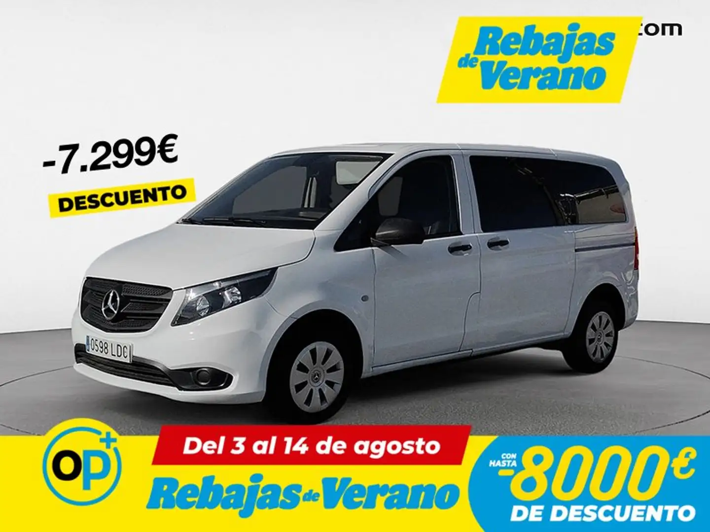 Mercedes-Benz Vito Tourer 114 CDI Pro Compacta Blanco - 1