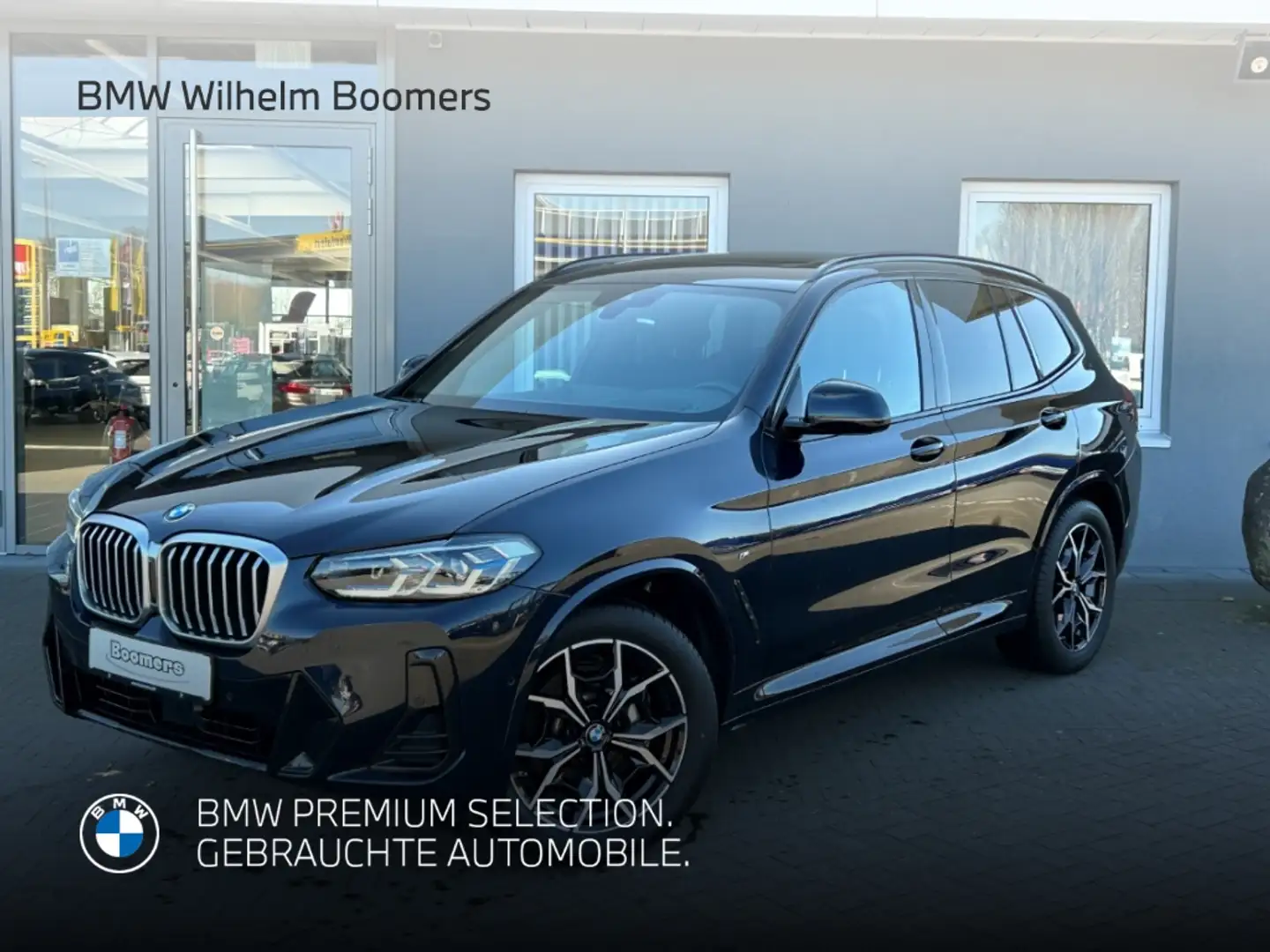 BMW X3 xDrive 30d M Sport AHK Pano Harman HUD Schwarz - 1