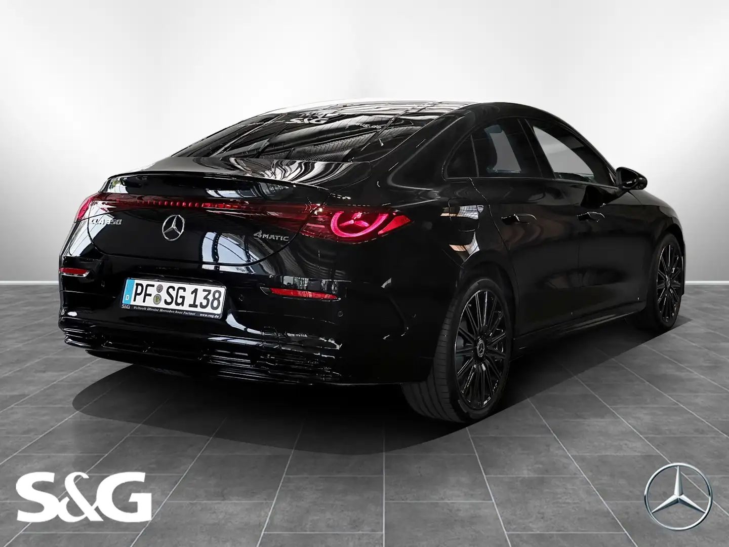 Mercedes-Benz CLA 350 4M EQ AMG Superscreen+RüKam+M-LED+Pano Schwarz - 2