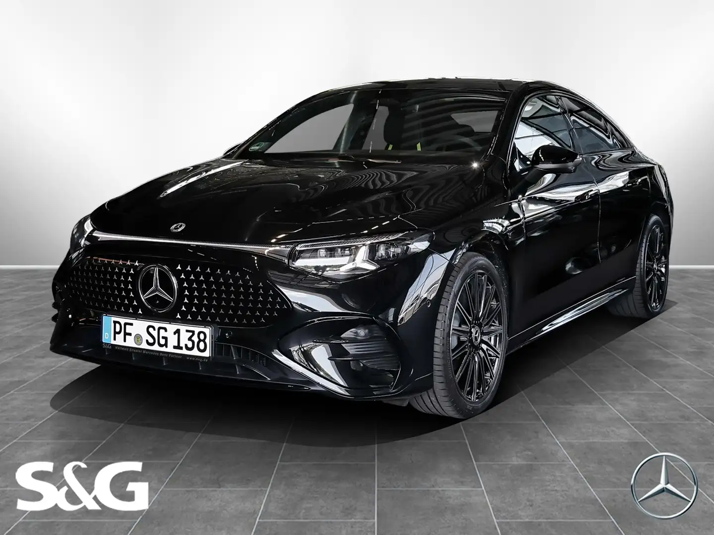 Mercedes-Benz CLA 350 4M EQ AMG Superscreen+RüKam+M-LED+Pano Schwarz - 1