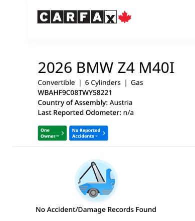 2026 BMW Z4 Roadster