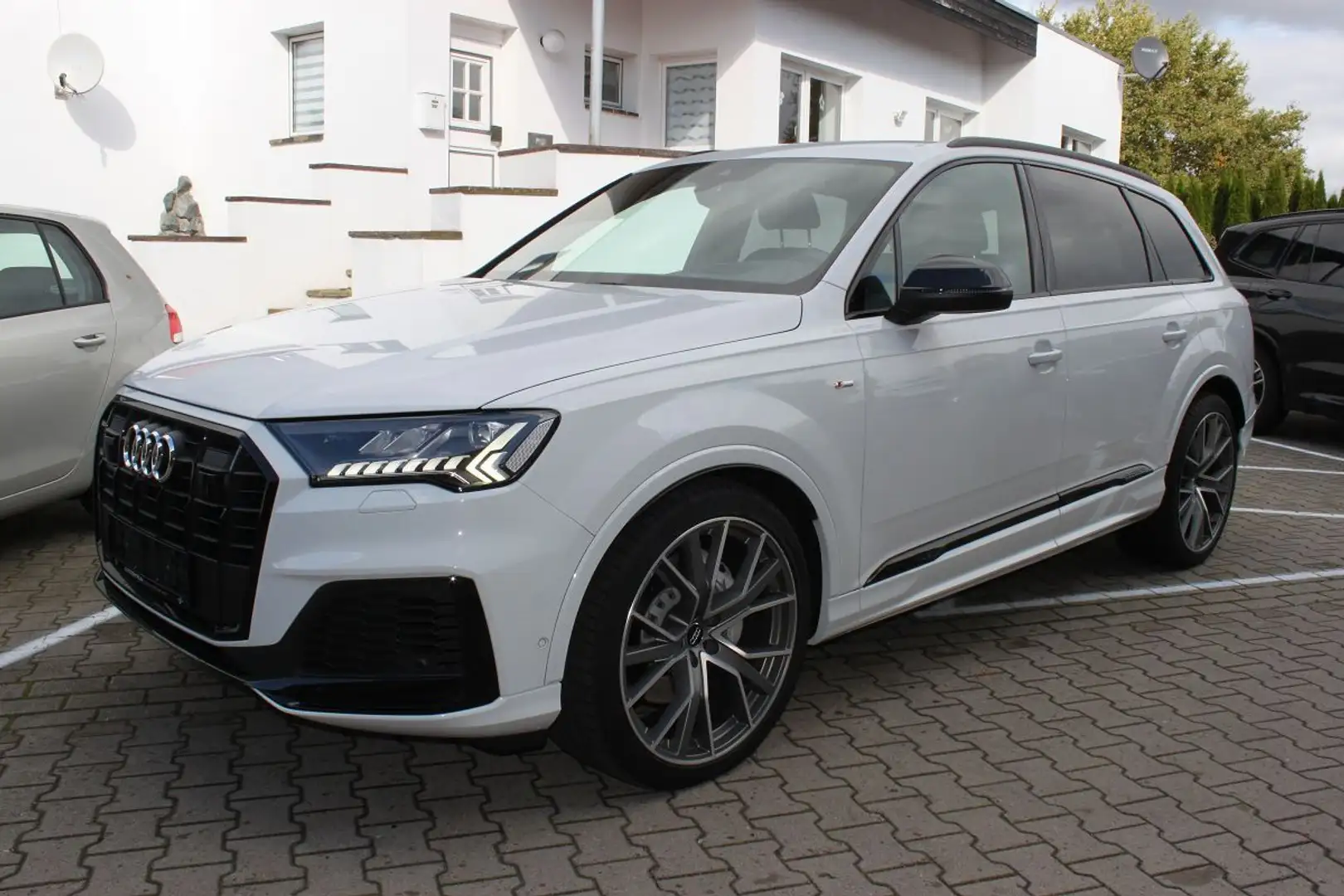 Audi Q7 50 TDI quattro 3xS line - Luft-ACC-7Sitze Blanc - 1