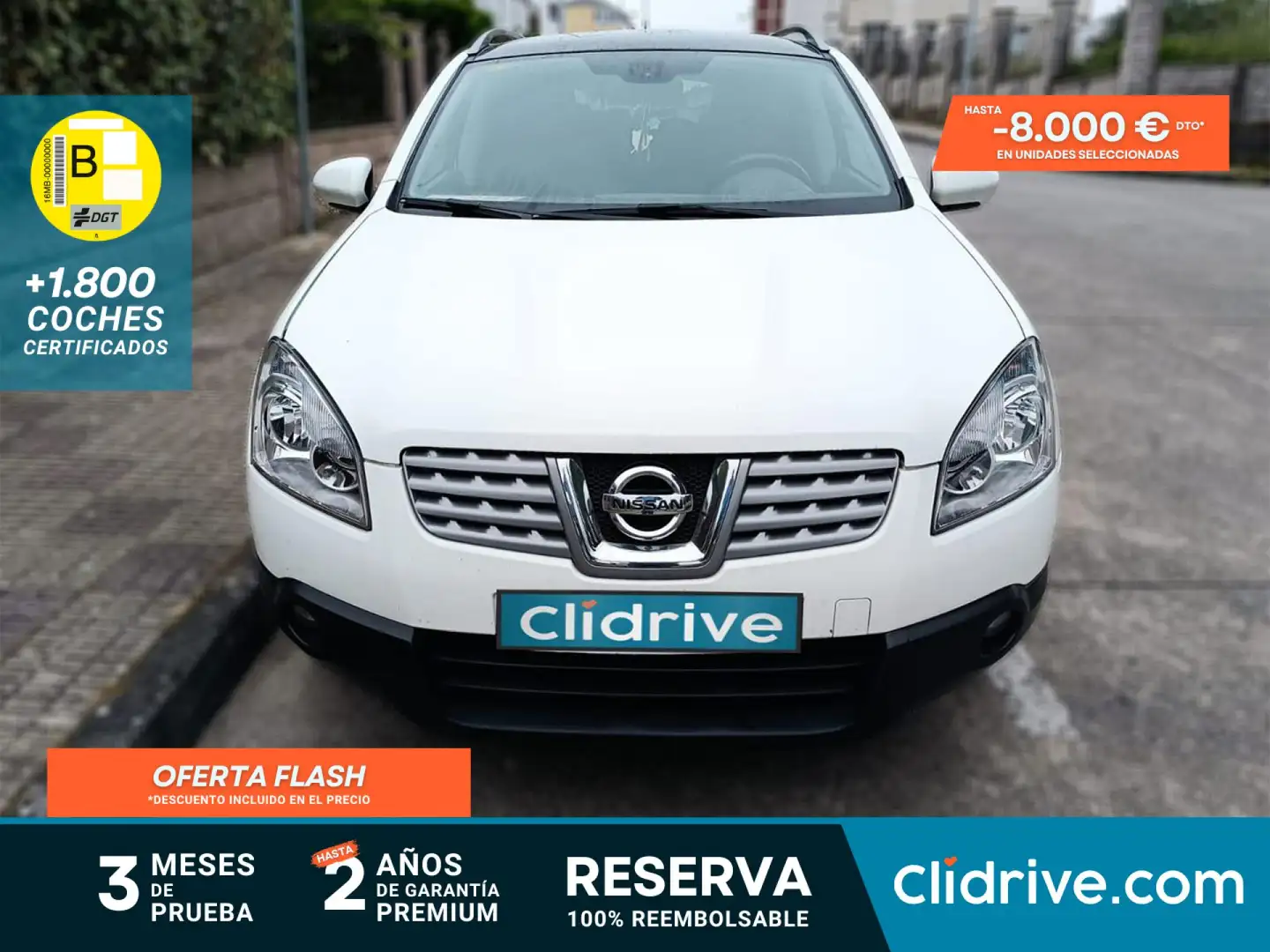 Nissan Qashqai 1.5dCi Tekna Sport 4x2 18´´ Blanc - 1