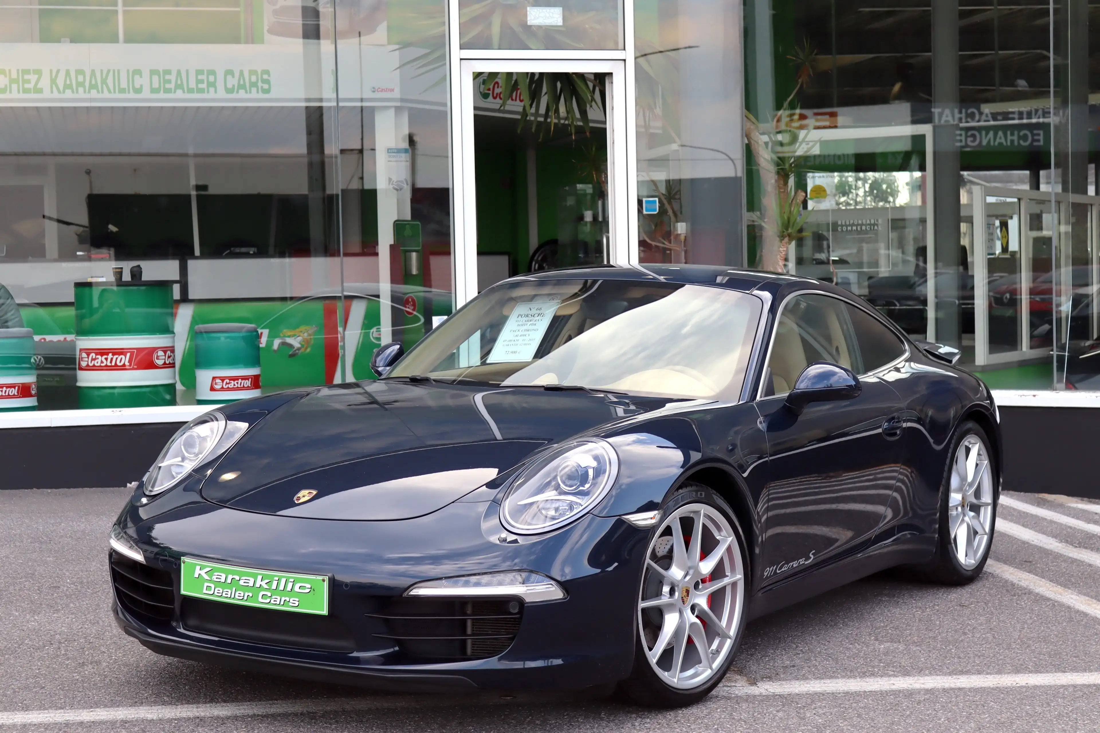 Porsche 911 991 CARRERA S 400CV PDK CHRONO SPORT PLUS XENON GPS CUIR — photo 6