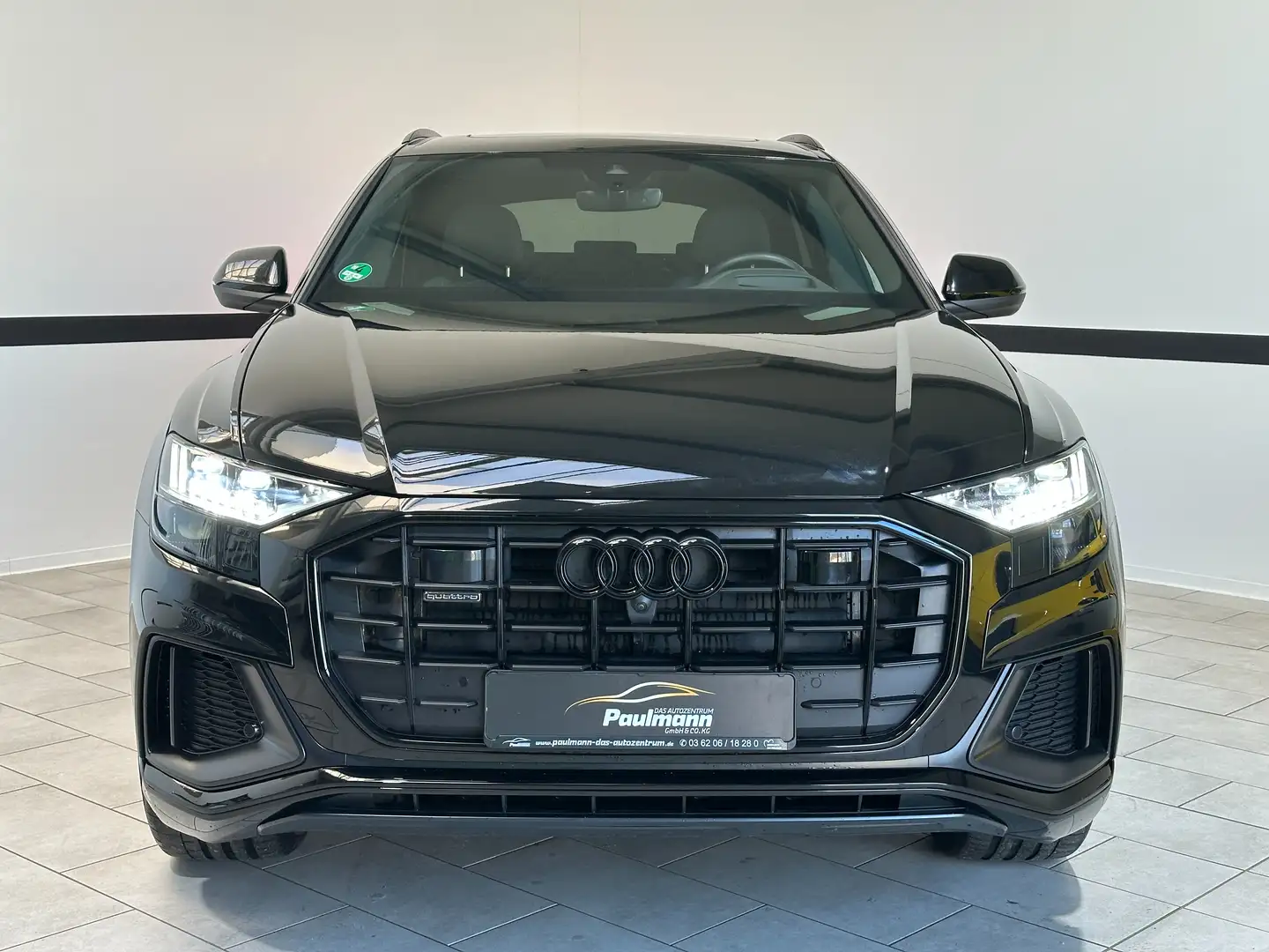 Audi Q8 50 TDI quattro tiptronic Navi*HD-Matrix*B&O*1.Hand Nero - 2