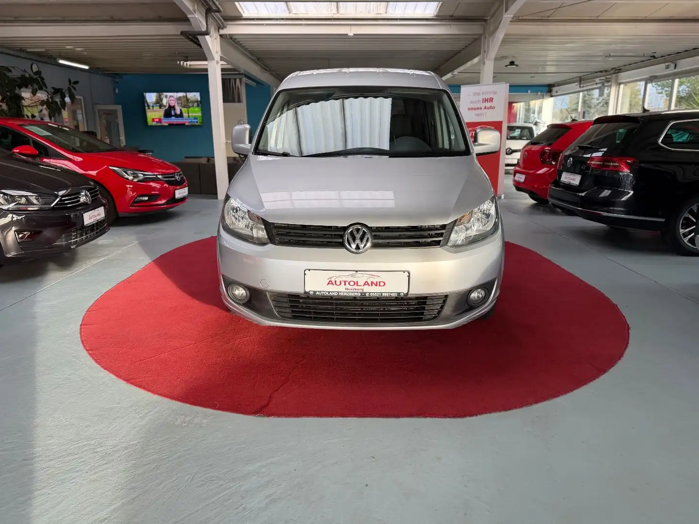 Volkswagen Caddy Roncalli Trendline 1HD STH PDC SHZ TEMP Silber - 2