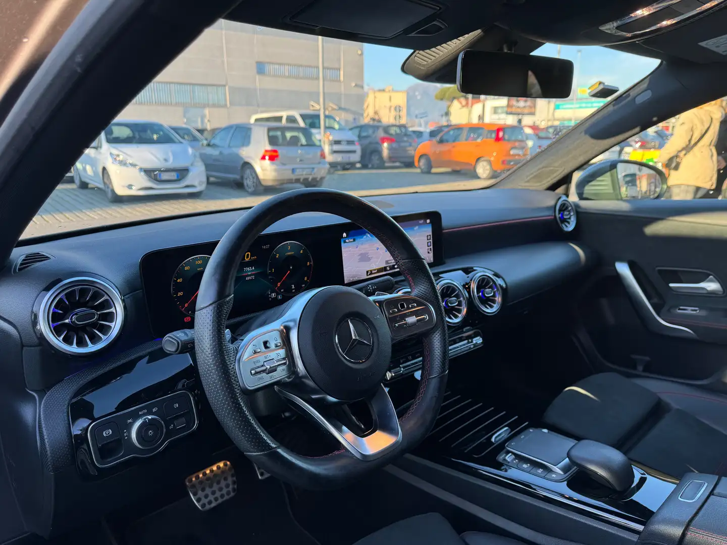 Mercedes-Benz A 200 Mercedes Classe A 200D Premium AMG Grigio - 2