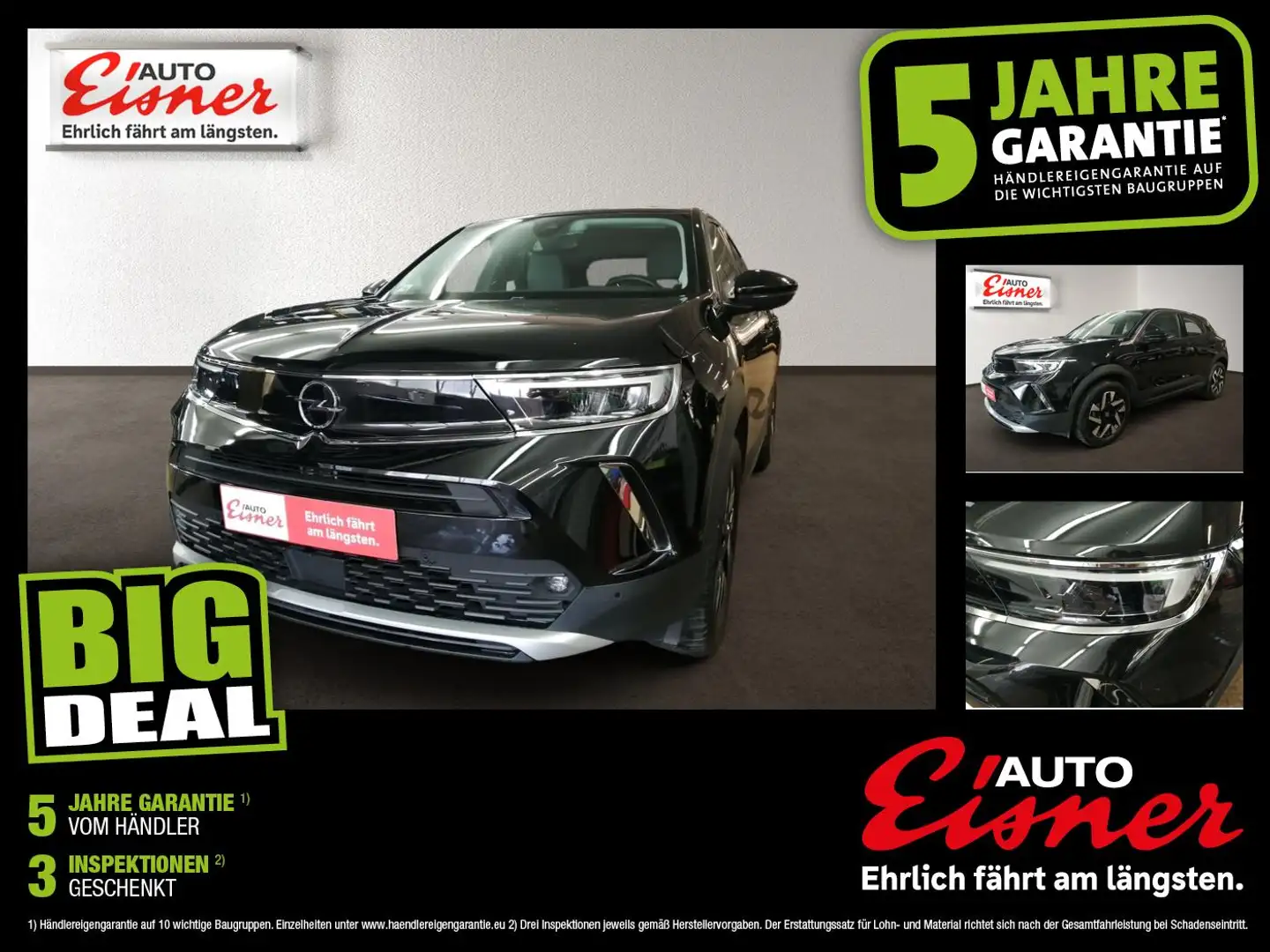 Opel Mokka 1.2 DIRECT ELEGANCE Automatik, Rückfahrk. Schwarz - 1