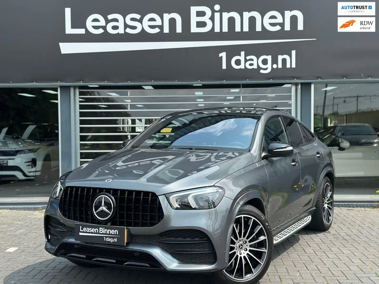 Mercedes-Benz GLE 350 Coupé e 4MATIC PANO/HEADUP/SOFTCLOSE/MEMORY Grijs - 1