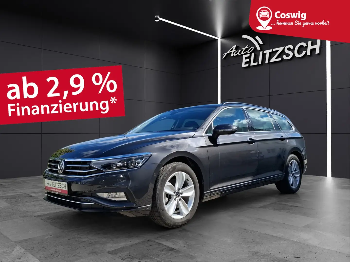 Volkswagen Passat Business TSI DSG Matrix STH Navi ACC RFK Grau - 1