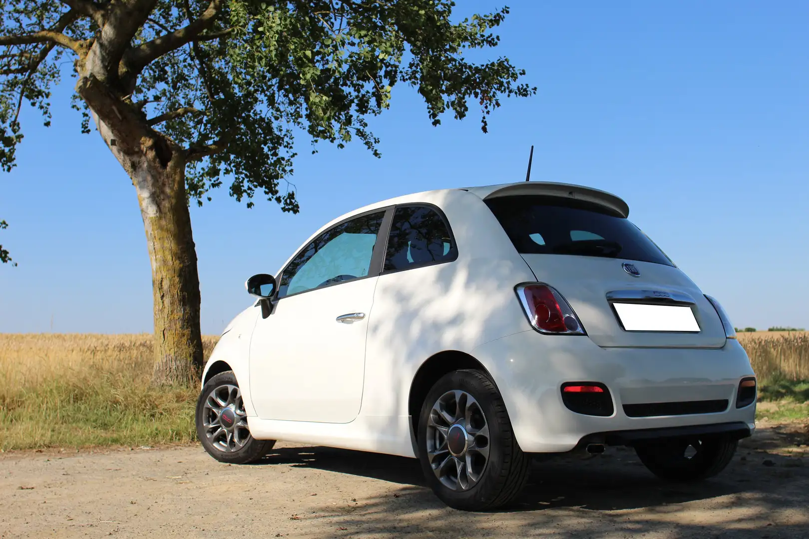 Fiat 500 500 1.2i Sport Blanc - 2