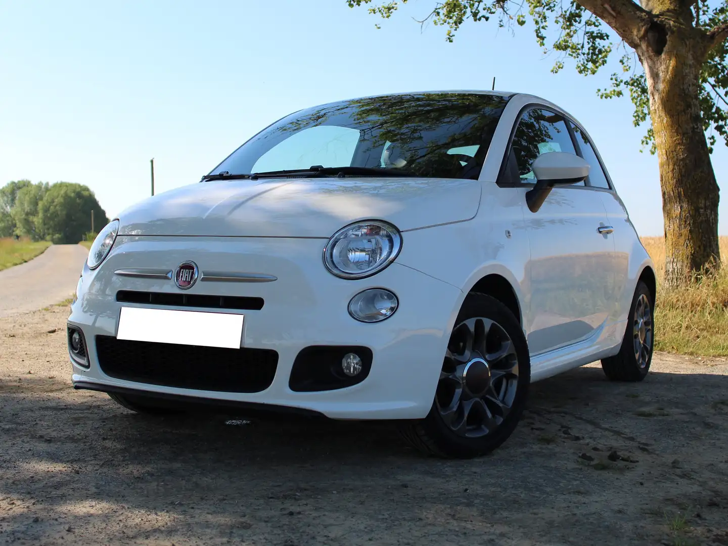 Fiat 500 500 1.2i Sport Blanc - 1