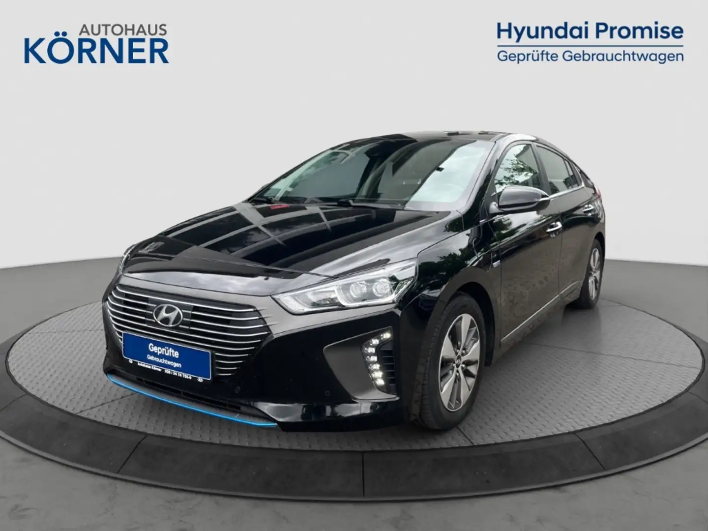 Hyundai IONIQ Plug-In-Hybrid Premium *SITZHZG*LEDER*AHK* Schwarz - 2