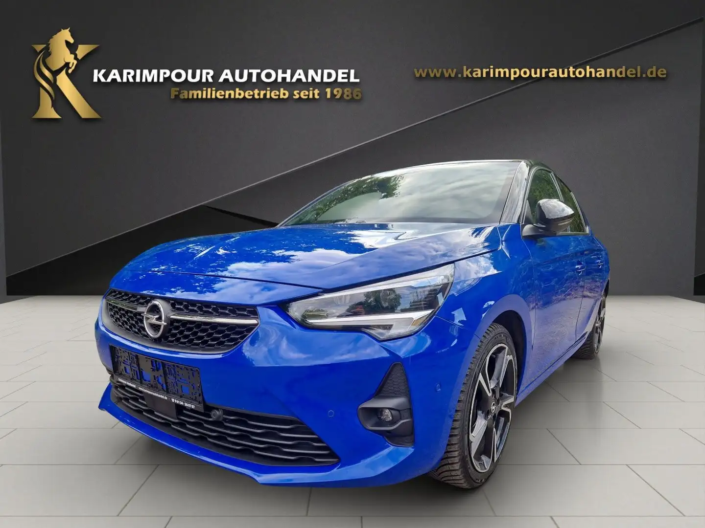 Opel Corsa F GS Line*Navi*LED*Massage*Leder*Pano* Blau - 1