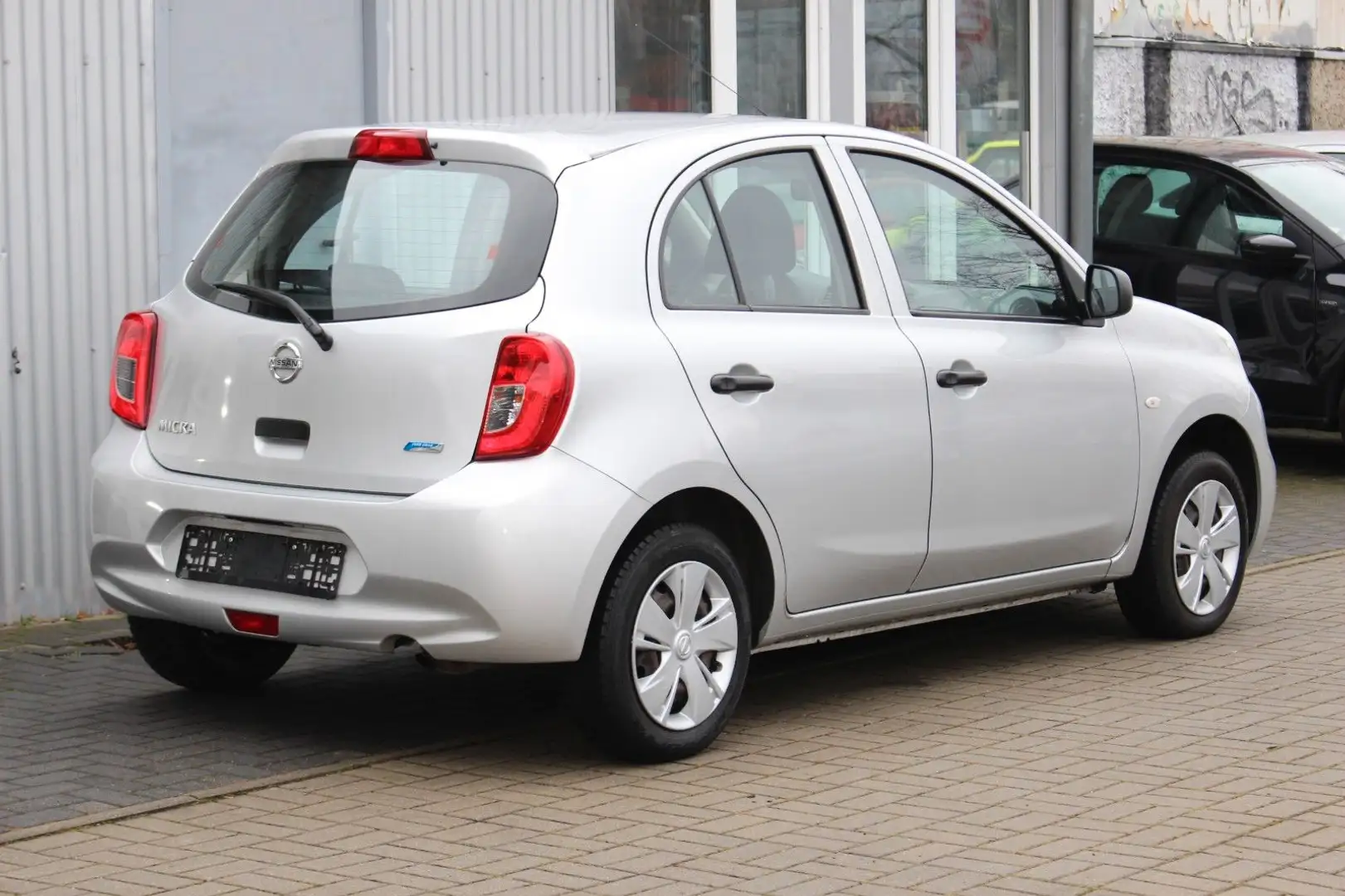 Nissan Micra Visia First+Klima+1.Hand+Allwetterreifen Silber - 2