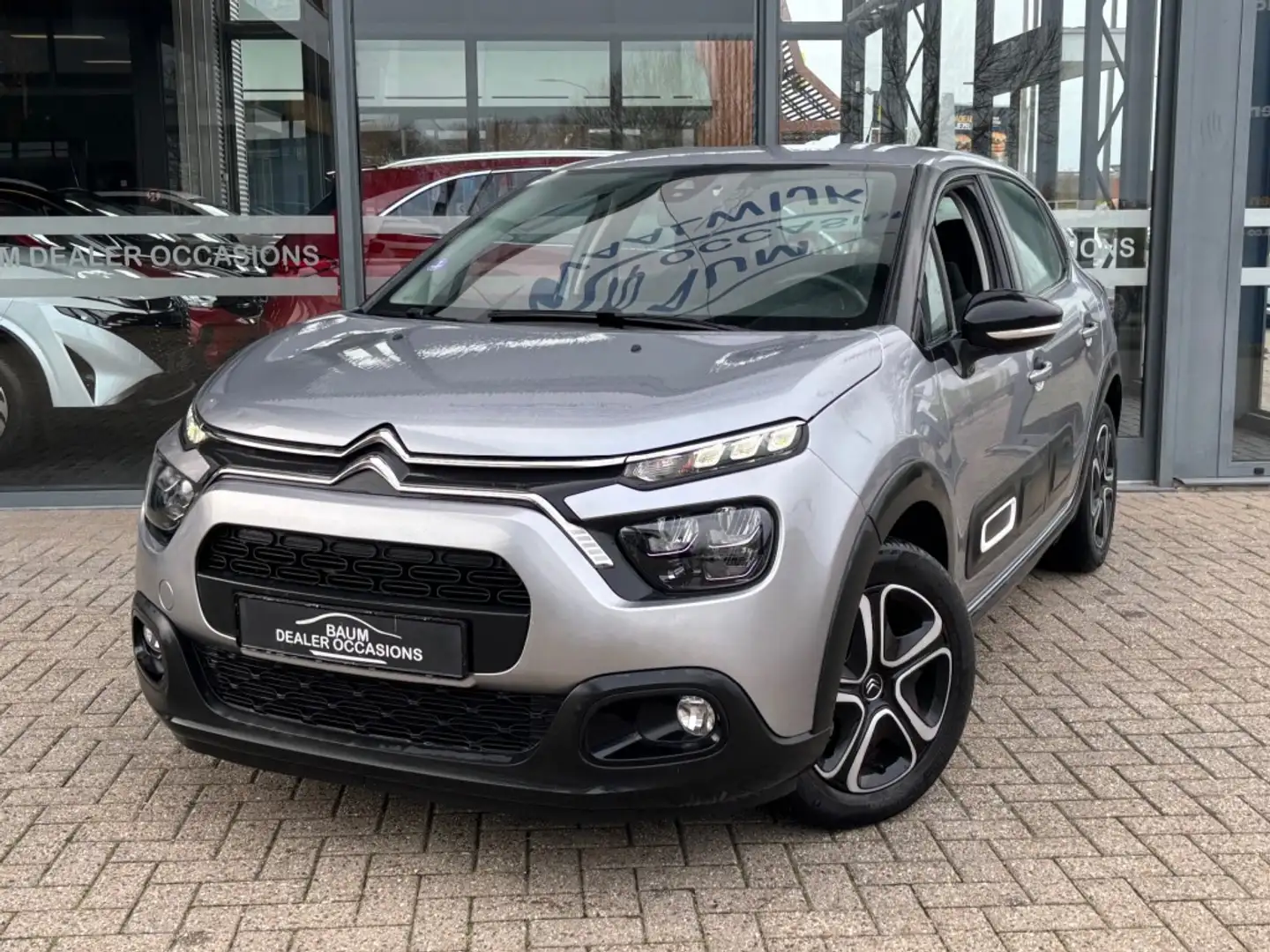 Citroen C3 1.2 PT FEEL EDITION NAVI AIRCO CRUISCONTROL PDC Grijs - 1