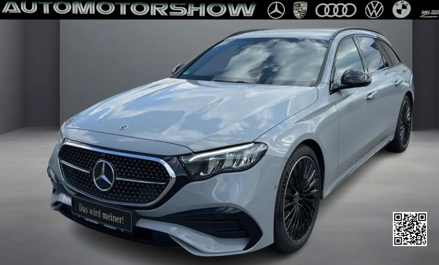 Mercedes-Benz E 220 d AMG Line Advanced KeyGo|TWA| Night Sitzhz Grigio - 1