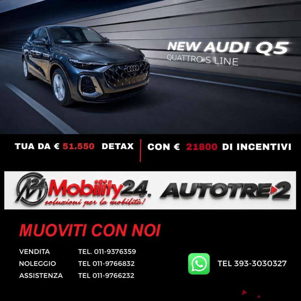 Audi Q5 TDI 150kW quattro S tronic S Line Edition TUA DA € 51.550 DETAX