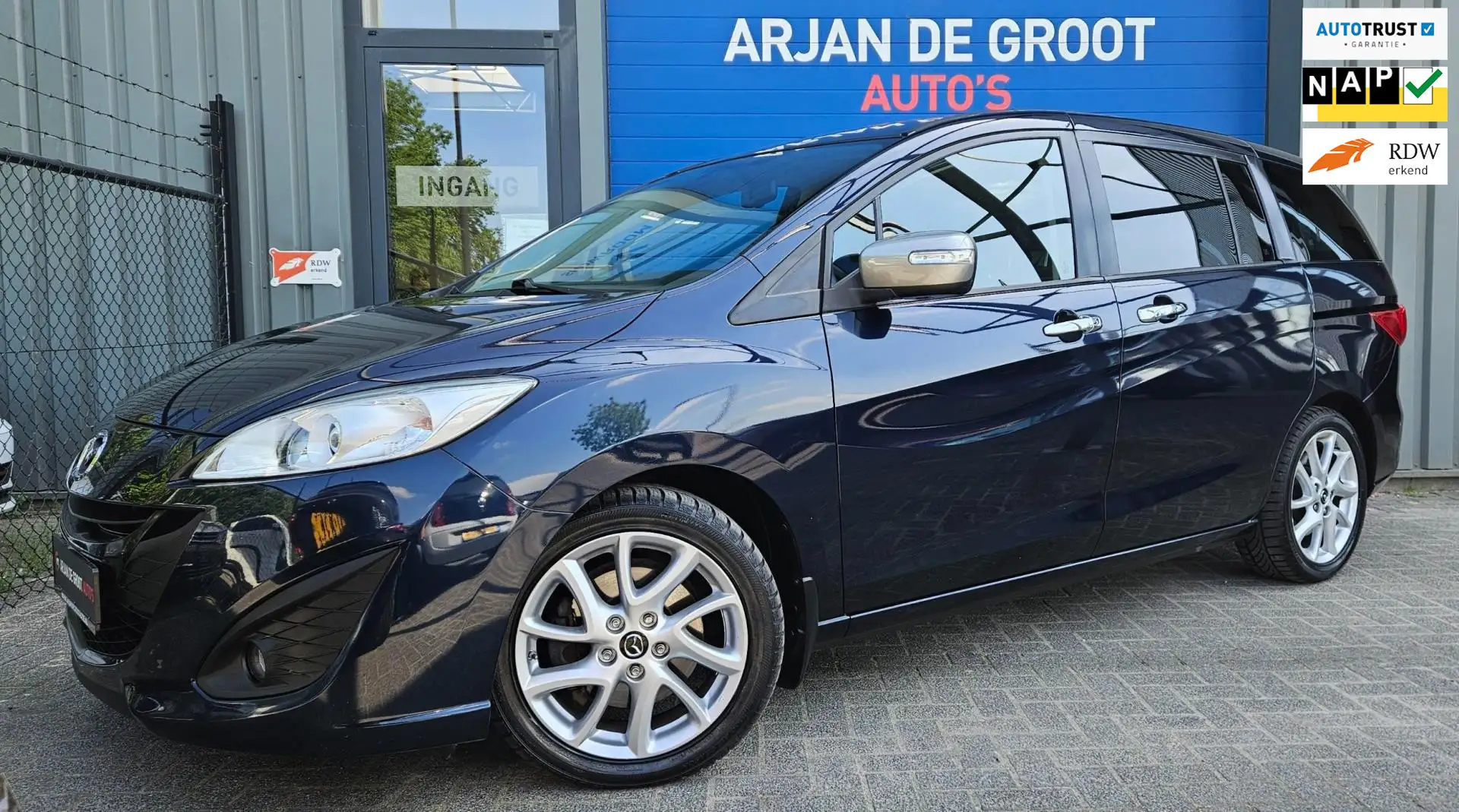 Mazda 5 2.0 Silver Edition 150PK Cruise Clima PDC 7 Person Azul - 1