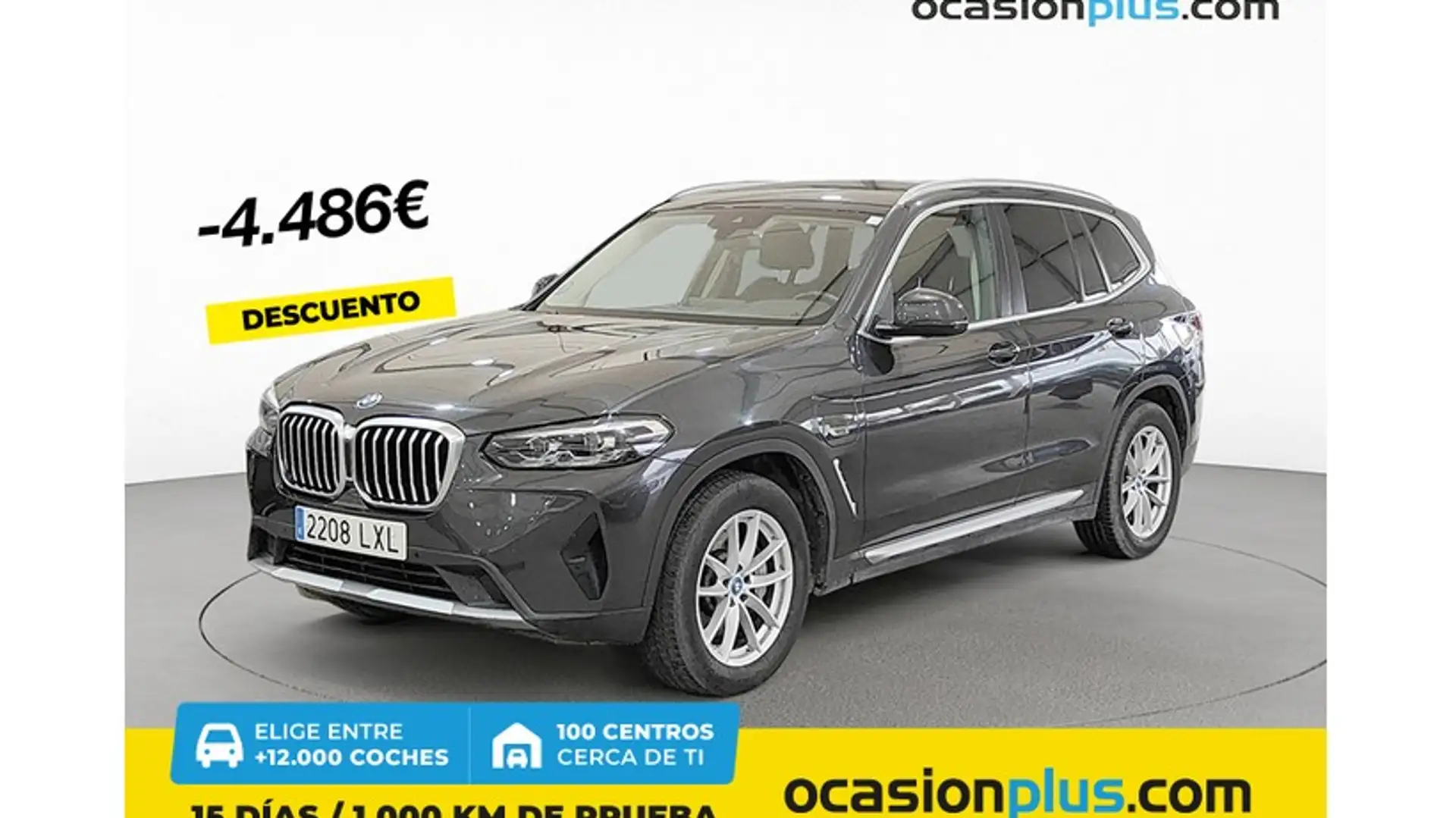 BMW X3 xDrive 30e xLine Gris - 1